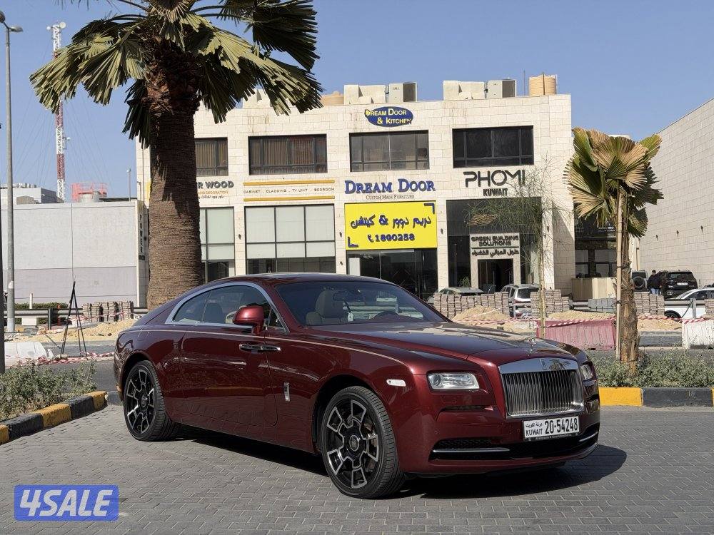 ROLLS ROYCE WRAITH _ عداد قليل _ وارد الغانم _ صبغ الوكاله اوردر خاص0