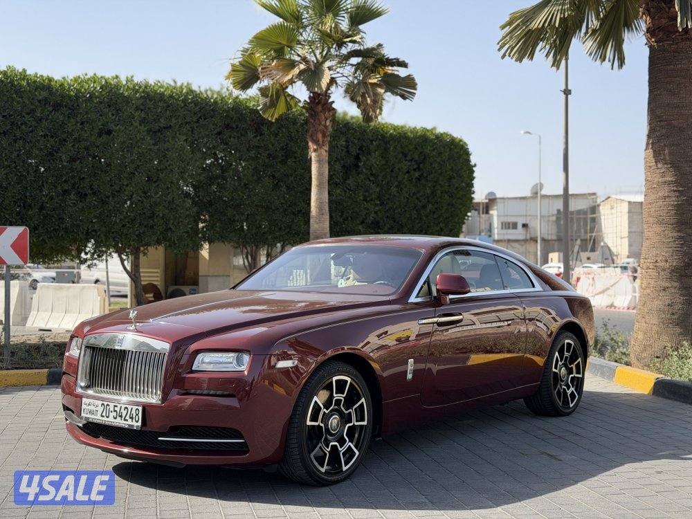 ROLLS ROYCE WRAITH _ عداد قليل _ وارد الغانم _ صبغ الوكاله اوردر خاص4