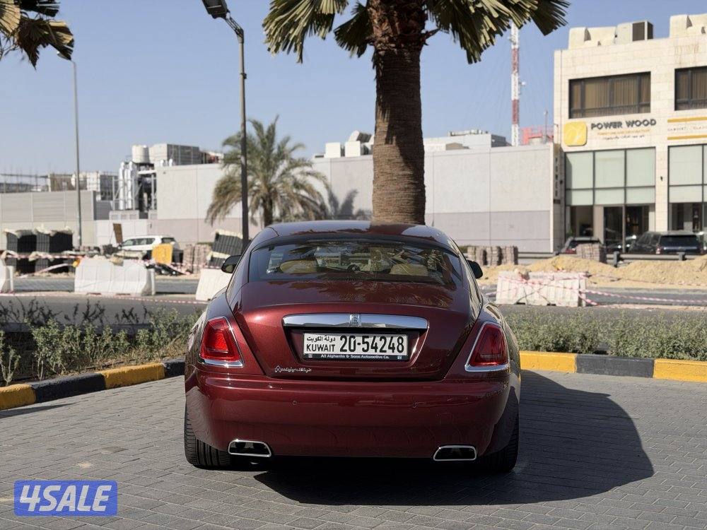 ROLLS ROYCE WRAITH _ عداد قليل _ وارد الغانم _ صبغ الوكاله اوردر خاص14