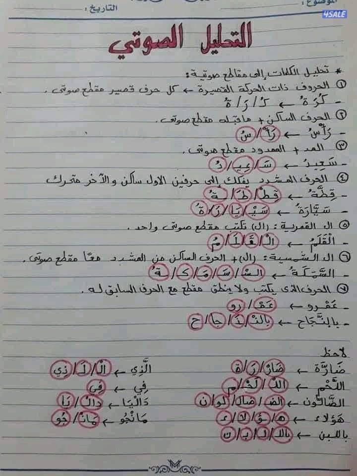 أقوى كورس تأسيس للطلاب الضعاف في القراءة و الكتابة بالمنطقة العاشرة3