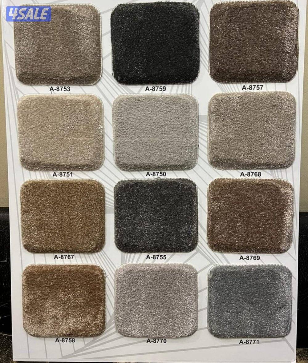 كل ما يخص السجاد لدينا سجاد تركي قص ساده ومشجر سميك وخفيف افضل الاسعار12