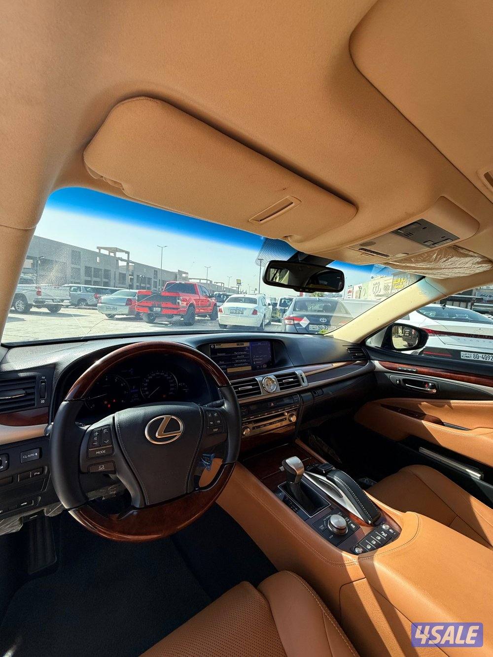 LS460L 2016 صبغ الوكاله الساير7