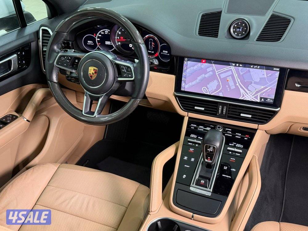 بورش كايين وكالة موديل ٢٠٢٠ عداد ٦٣ الف كيلو4