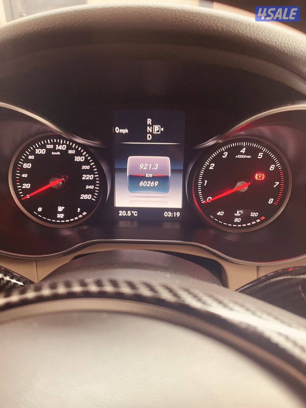 مرسيدس C200 مخزن بحاله نادره3