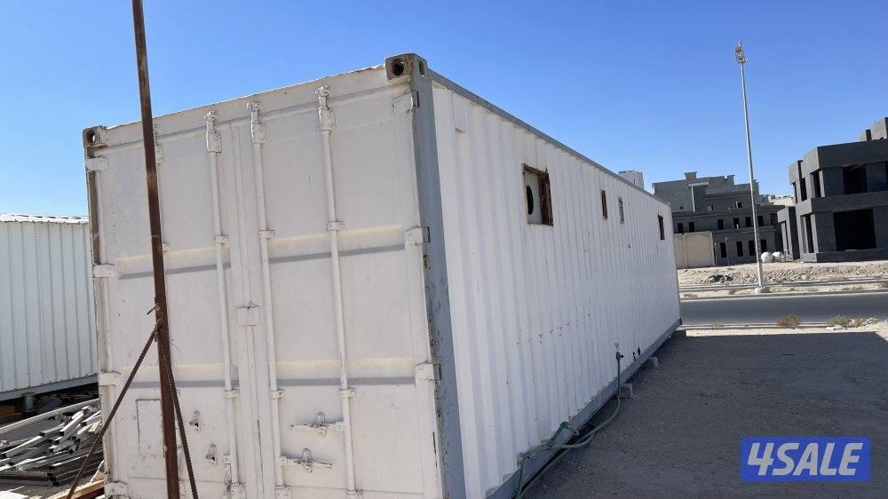 كونتينر 40 قدم / 12 متر مقسم غرفتين وحمام ومطبخ5