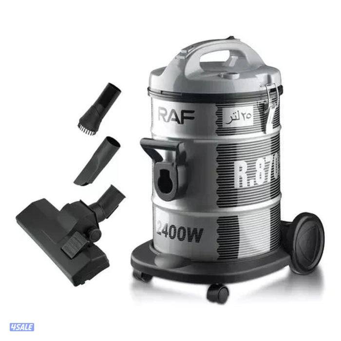 مكنسه  كهربا ماركه راف 2400 واط 25 لتر جديده4