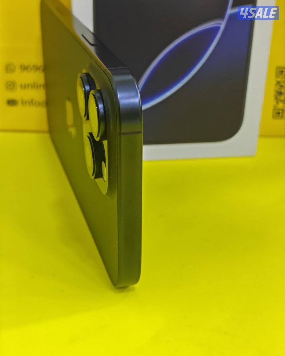 ايفون 16 برو ماكس – 256 جيجا – أسود iPhone 16 Pro Max 256GB Black2