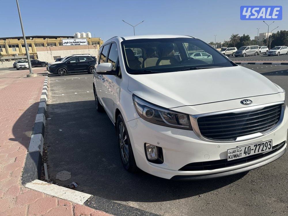 للبيع كيا كرنفال سيرفس ١٥٠ ألف صبغ وكاله4