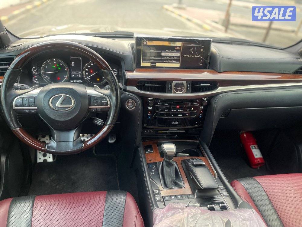 لكزس LX570 الساير صبغ الوكاله شرط الفحص7