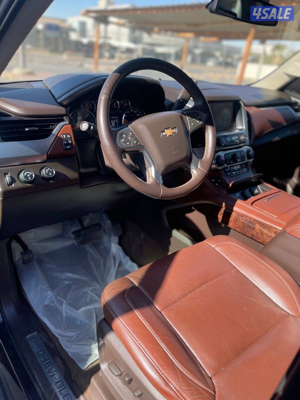 شيفروليه تاهو LTZ وارد الخليج صبغ الوكاله شرط الفحص7