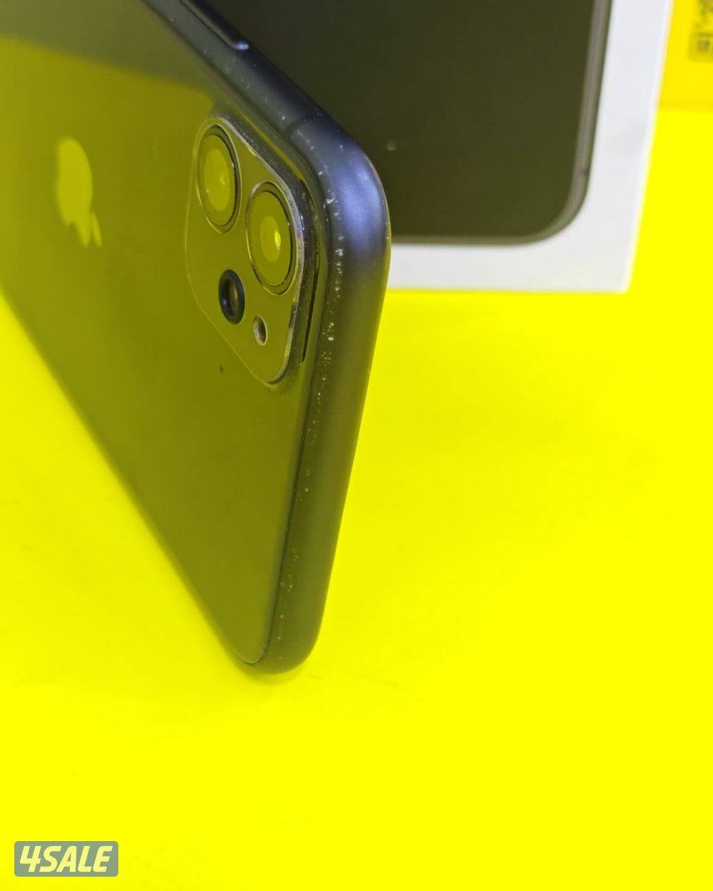 ايفون 11 – 128 جيجا – أسود iPhone 11 128GB Black – Battery 78%5