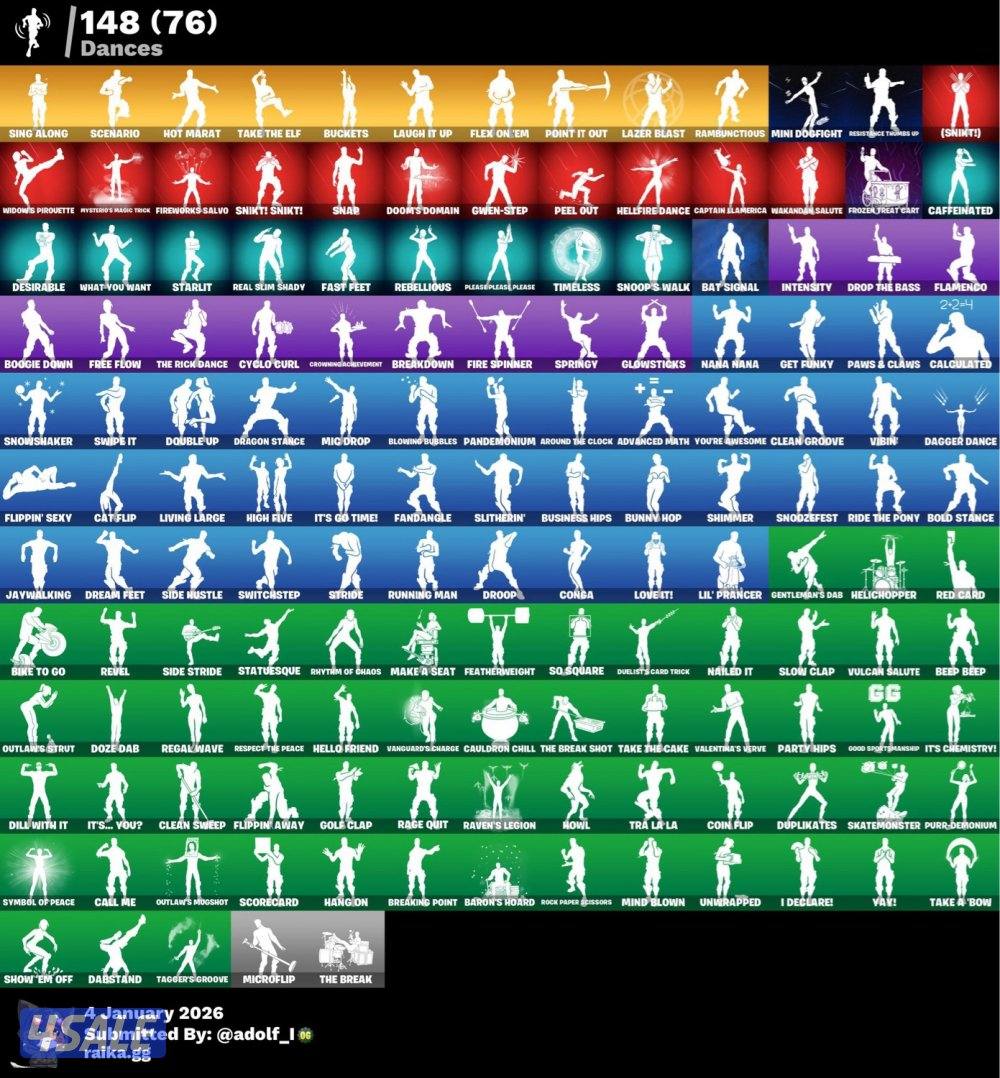 حساب فورت نايت جدا نادر3