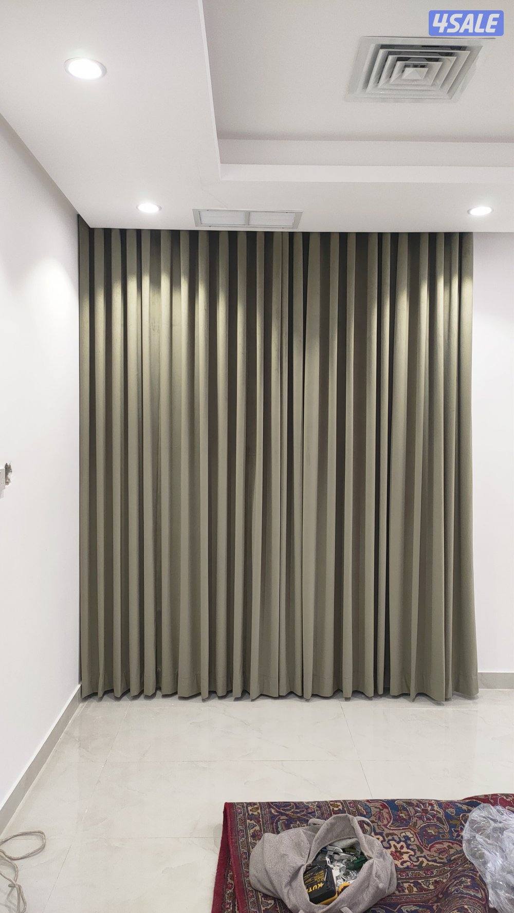 تركيب وتفصيل جميع انواع الستائر والبردى2