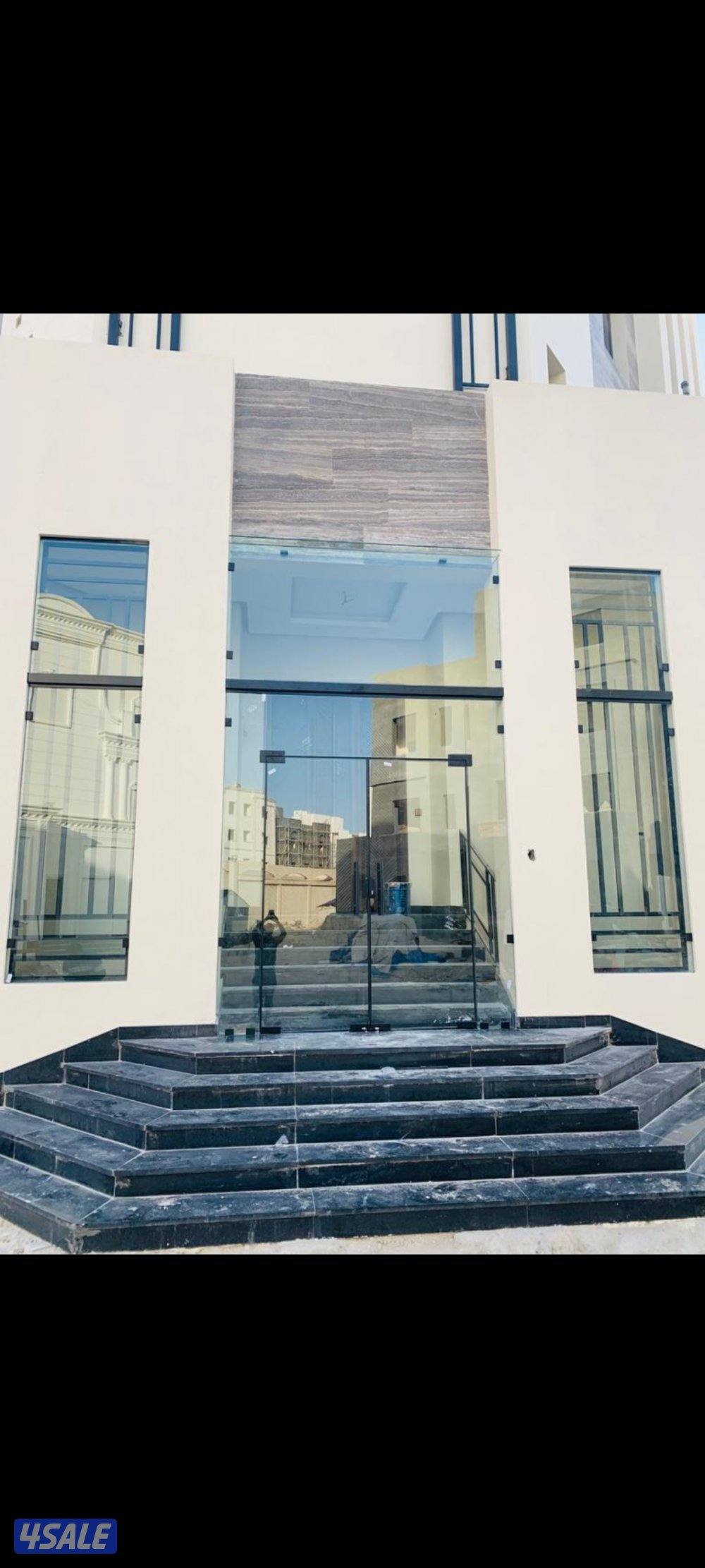 زجاج سكريت دربزين درج شاور بكس4