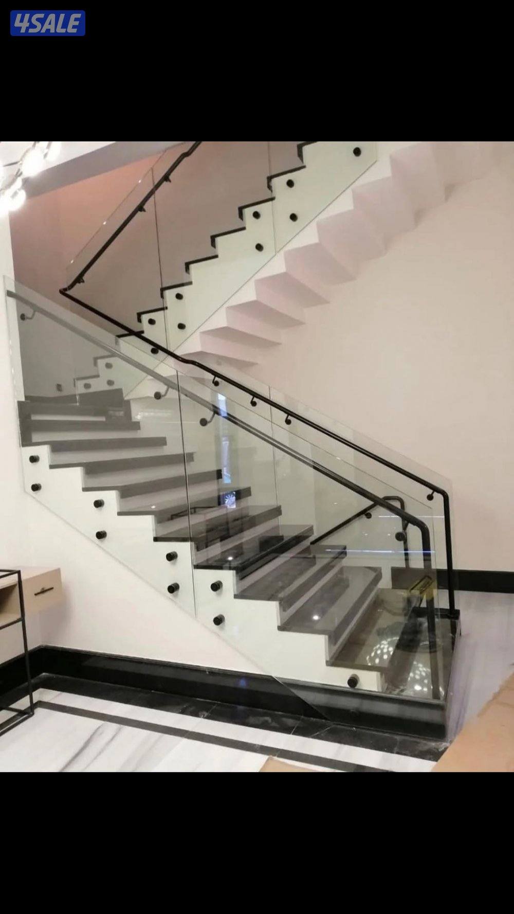 زجاج سكريت دربزين درج شاور بكس14