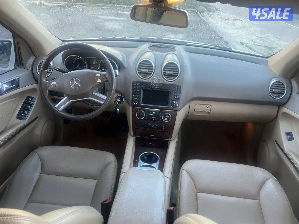 مرسيدس ML350 ابيض 2009 ماشي 230 الف1