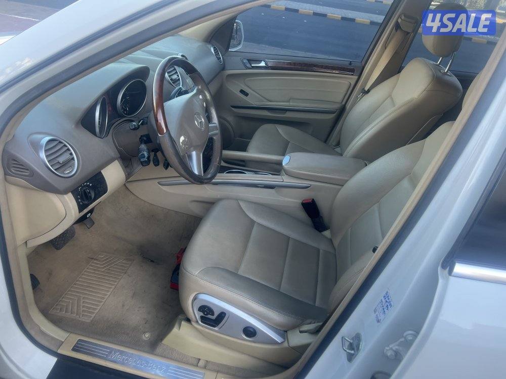 مرسيدس ML350 ابيض 2009 ماشي 230 الف2