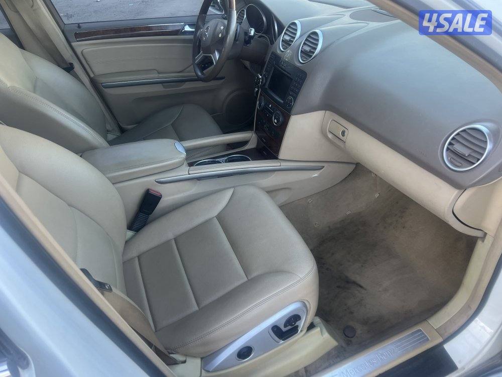 مرسيدس ML350 ابيض 2009 ماشي 230 الف4