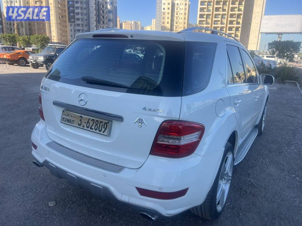 مرسيدس ML350 ابيض 2009 ماشي 230 الف8