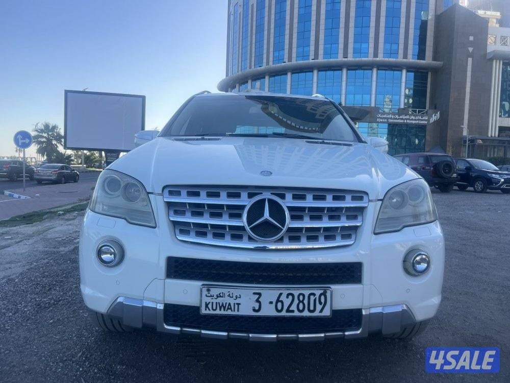 مرسيدس ML350 ابيض 2009 ماشي 230 الف10