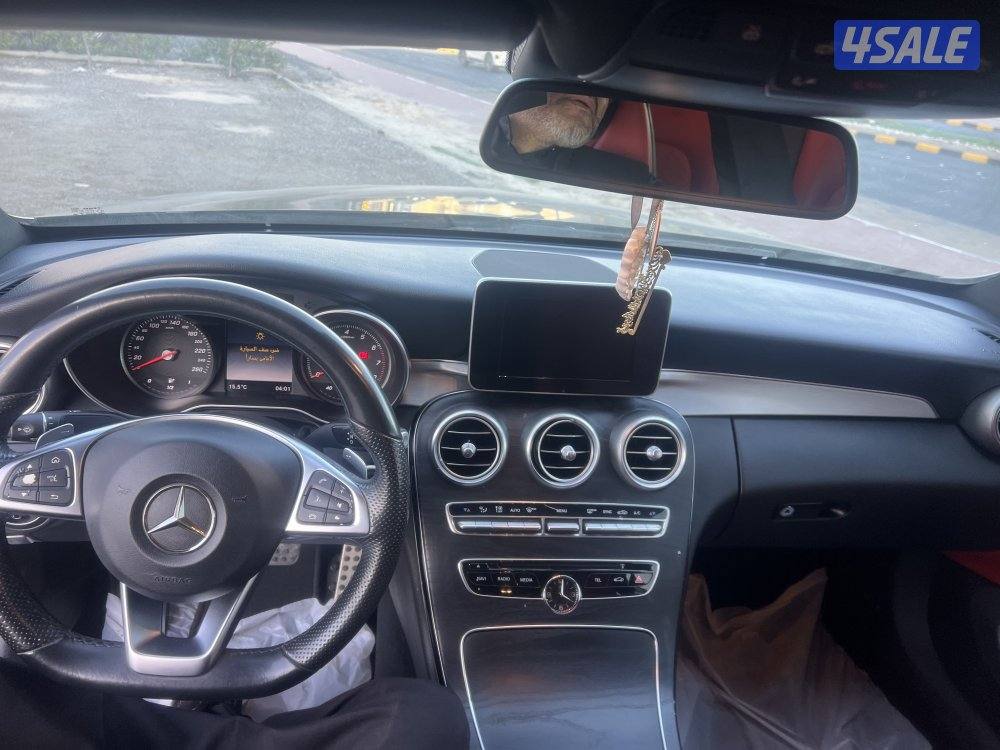 مرسيدس C200 مواصفات AMGماشي 130 الف كامل المواصفات10