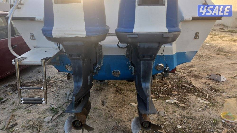 قولف كرفت 24 قدم عليه 2 ماكينة ياماها 115 ستاندر2