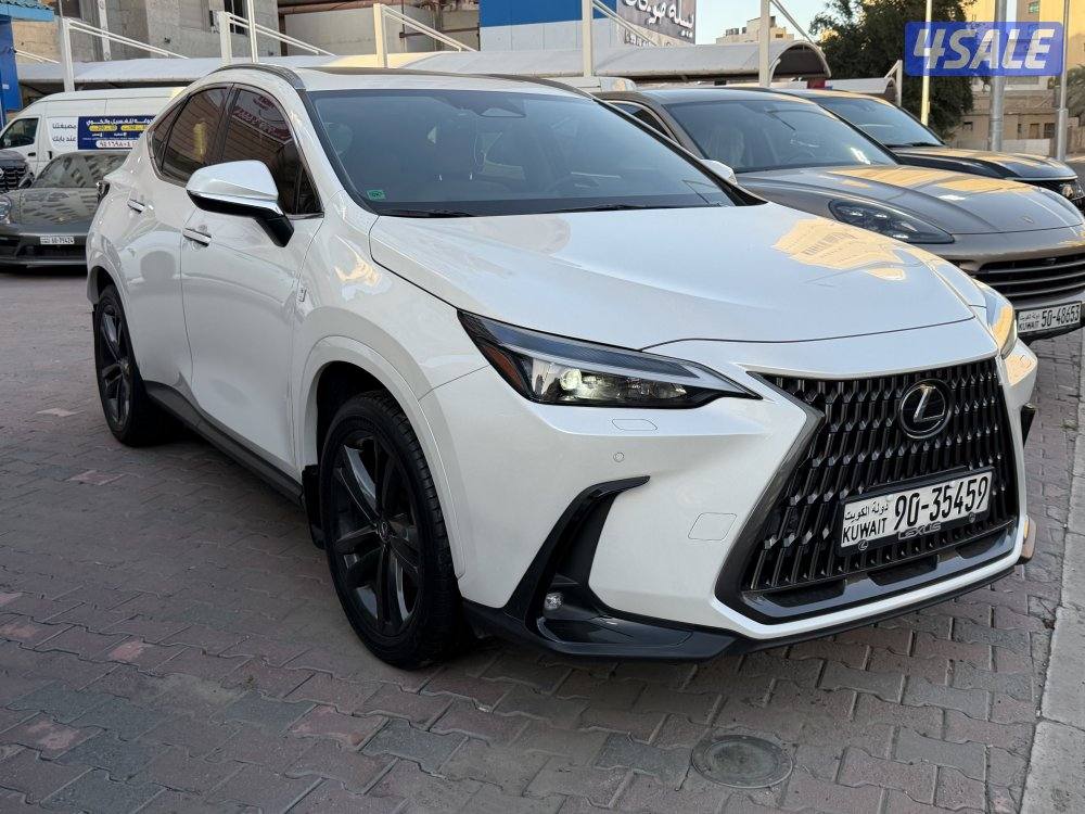 لكزس NX350 موديل 2025 ماشي 7 وكاله الساير تحت الكفاله والصيانه0