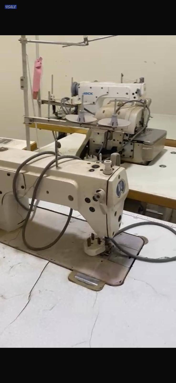 للبيع مكاين خياطة عدد 4 بسعر 120 دك للكل2