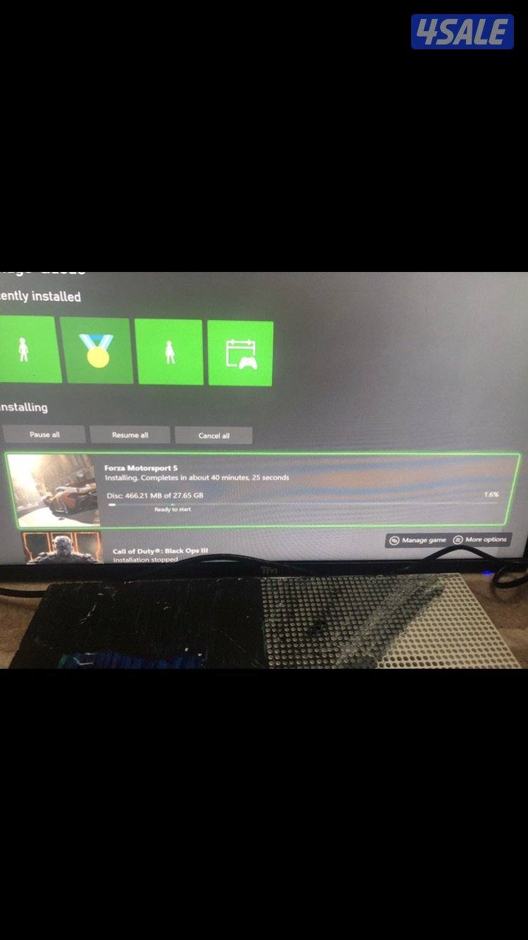 اكس بوكسSكامل وفورزا5 وسكان3