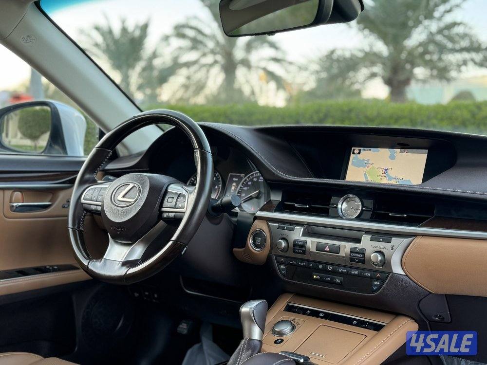 لكزس ES250 موديل 2016 عداد 74 بحاله الوكاله14