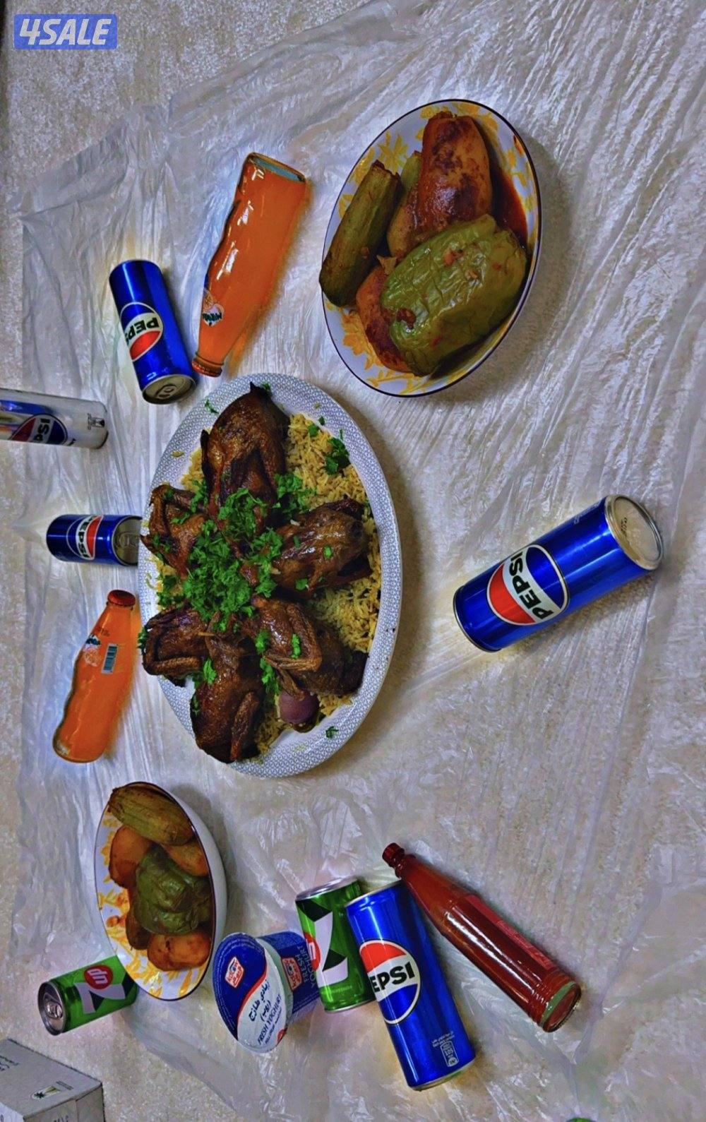 فروخ حمام زاجل+ لاحم فرنسي + بط شرط السمنه والحجم + طبخ + توصيل سريع11