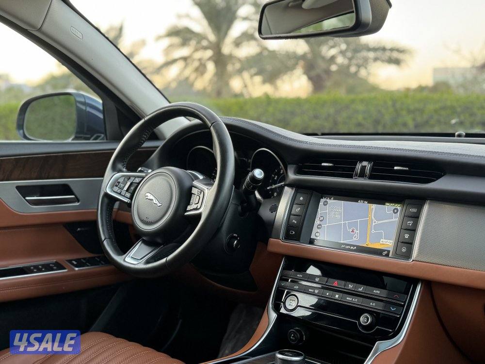 جاكوار XF 2.5t موديل 2018 صبغ الوكاله بحاله نادره13