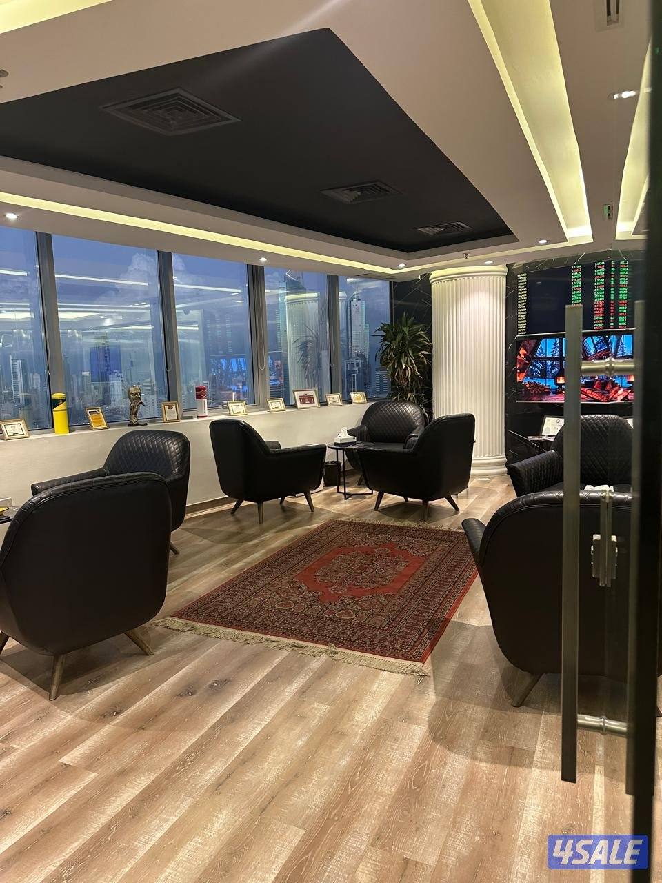 نصف دور تشطيب راقي تصميم ايطالي دور عالي اطلاله مميزة 5 ارقام آليه5