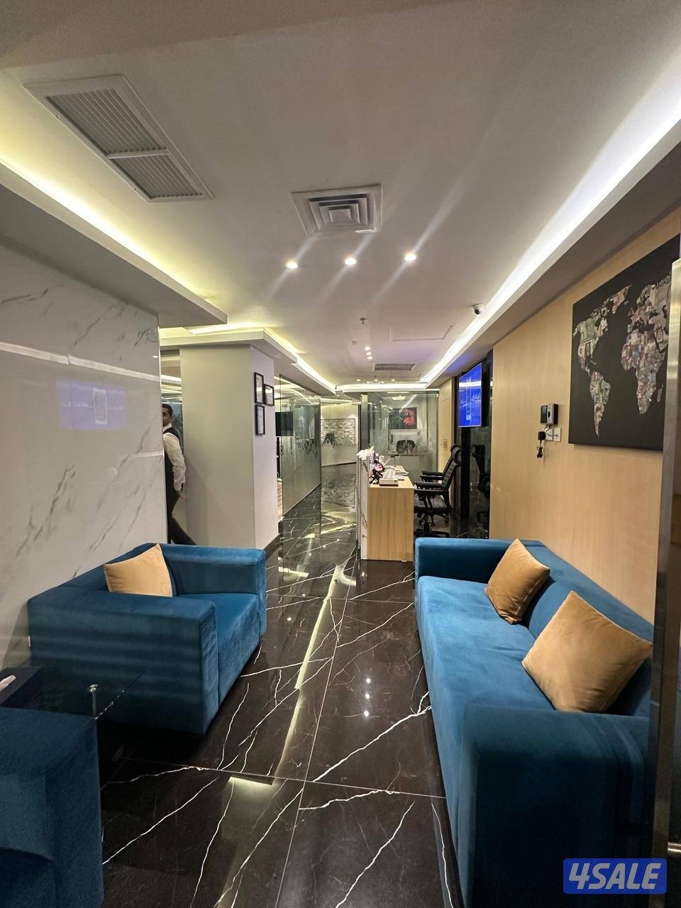 نصف دور تشطيب راقي تصميم ايطالي دور عالي اطلاله مميزة 5 ارقام آليه12