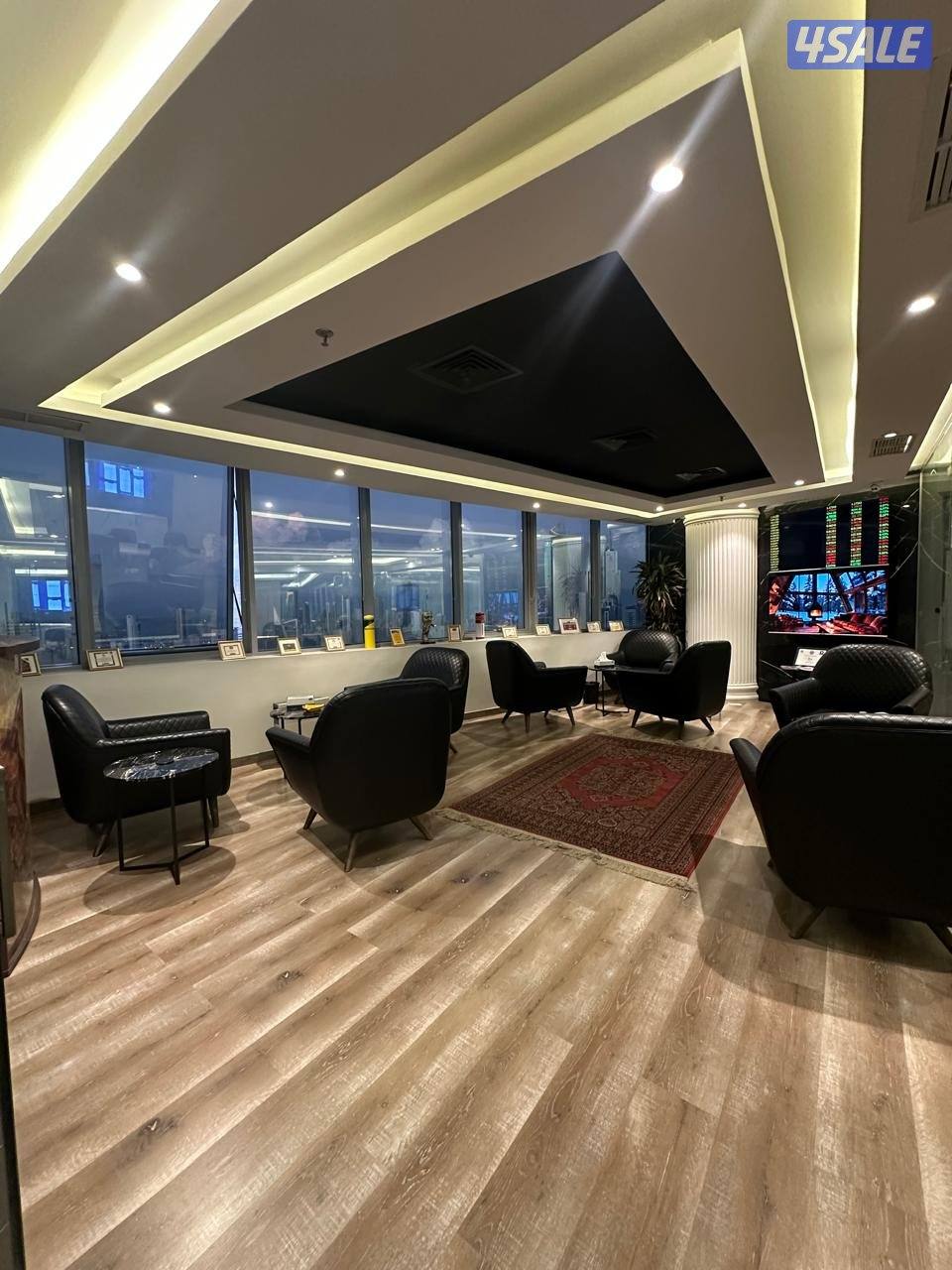 نصف دور تشطيب راقي تصميم ايطالي دور عالي اطلاله مميزة 5 ارقام آليه13