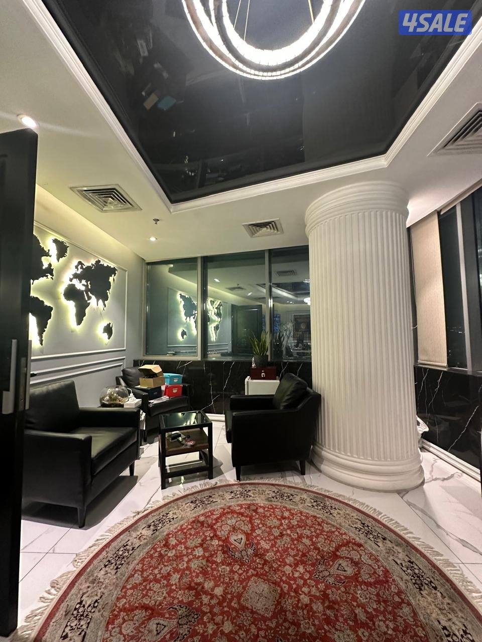 نصف دور تشطيب راقي تصميم ايطالي دور عالي اطلاله مميزة 5 ارقام آليه14