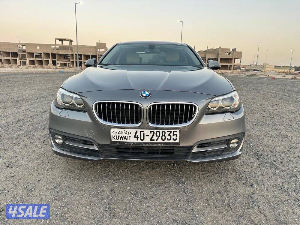 BMW 520i موديل ٢٠١٦ صبغ وكالة و عداد قليل0