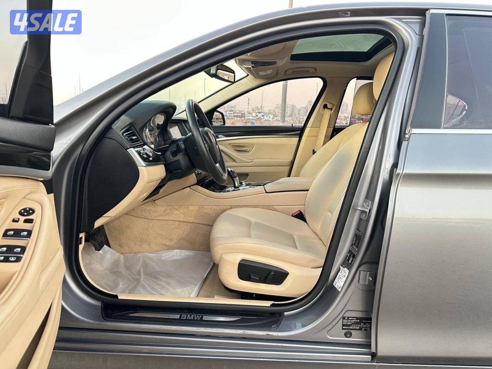 BMW 520i موديل ٢٠١٦ صبغ وكالة و عداد قليل2