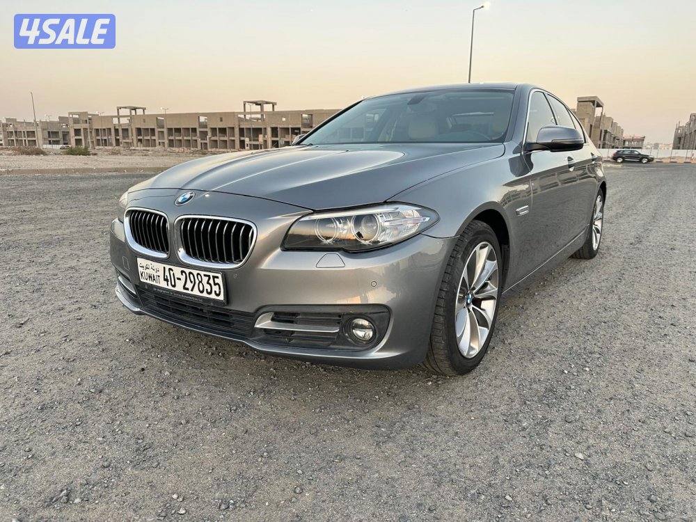 BMW 520i موديل ٢٠١٦ صبغ وكالة و عداد قليل7