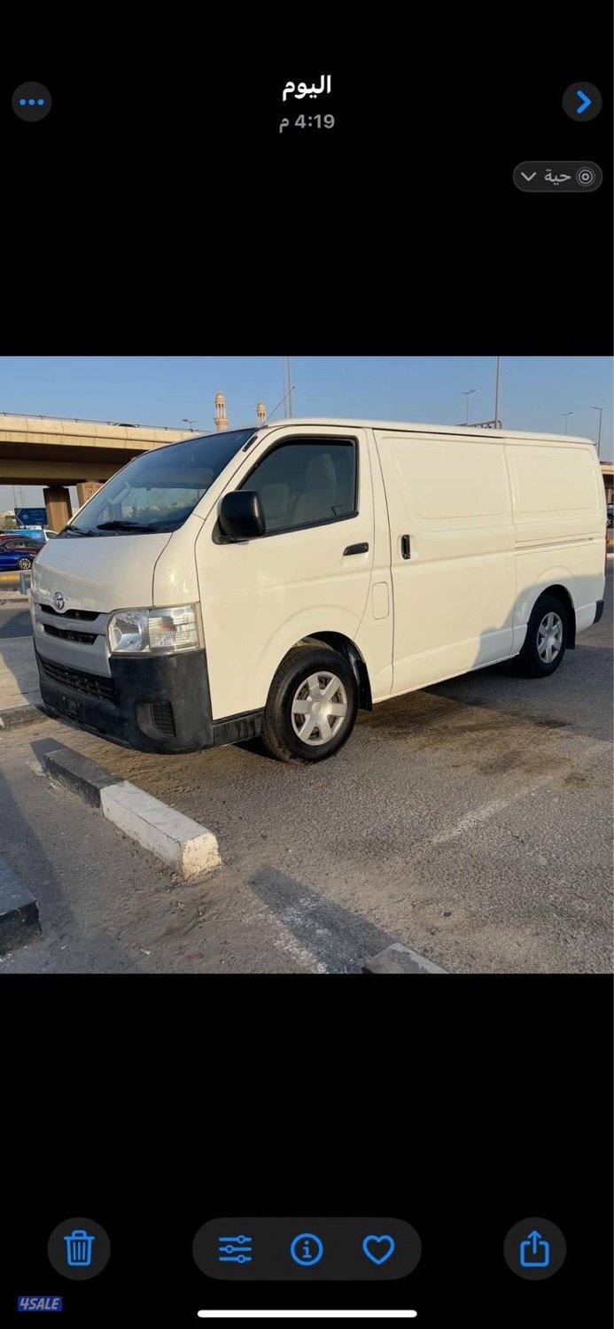 للبيع تويوتا هايس 20192