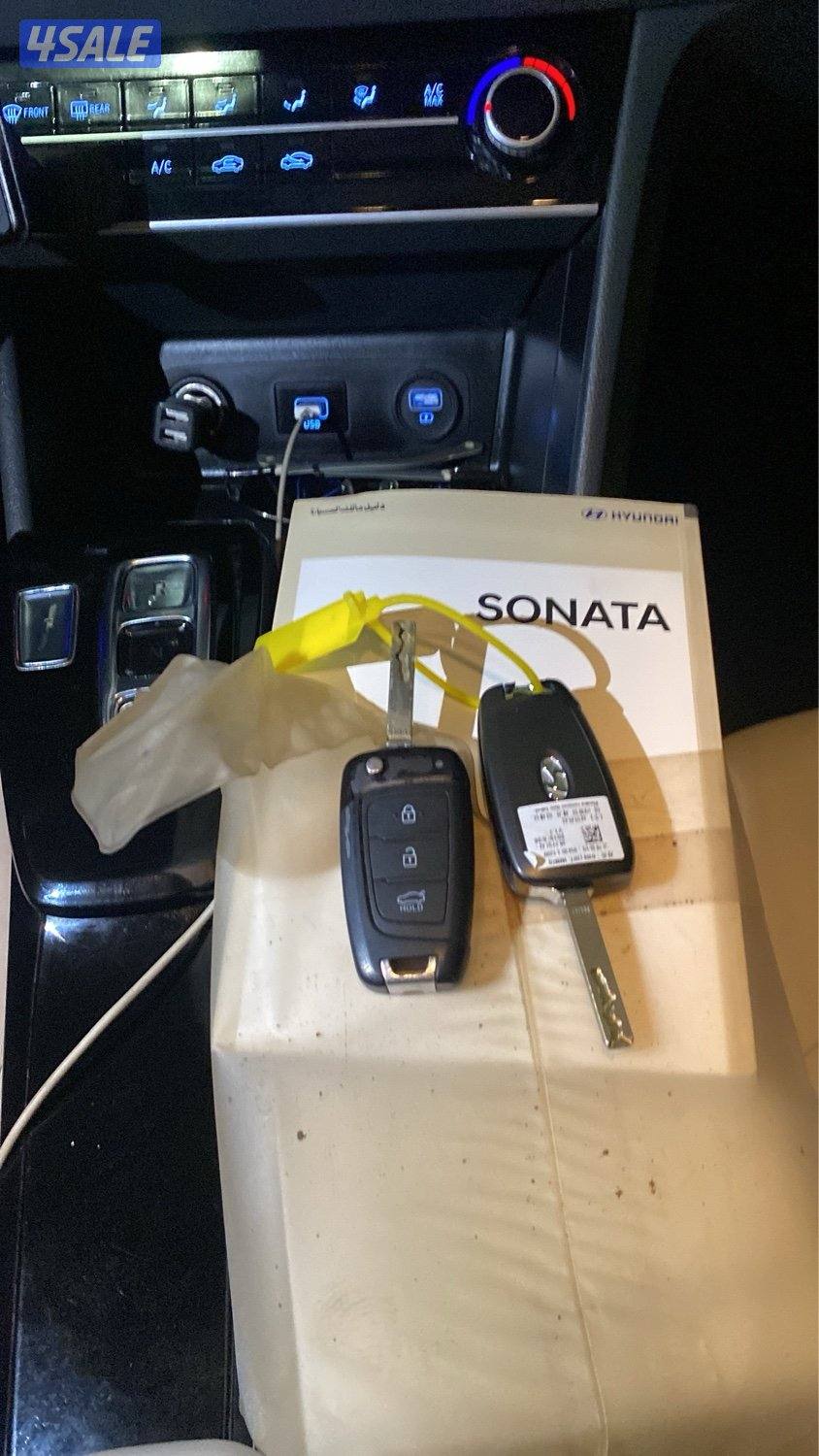 للبيع هيونداي سوناتا موديل 2020 شرط الفحص مكينه قير شاصي3