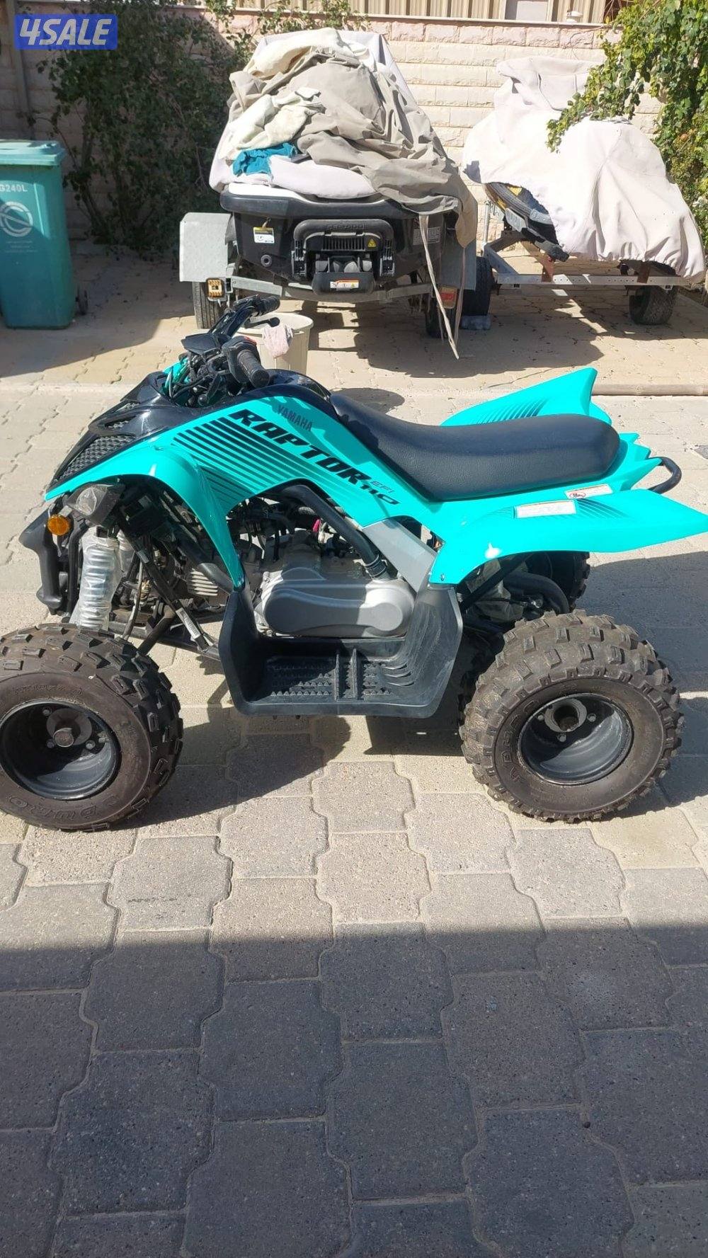 للبيع رابتر ياماها 110 EFI خرج من الوكاله 11/2024 شبه جديد4