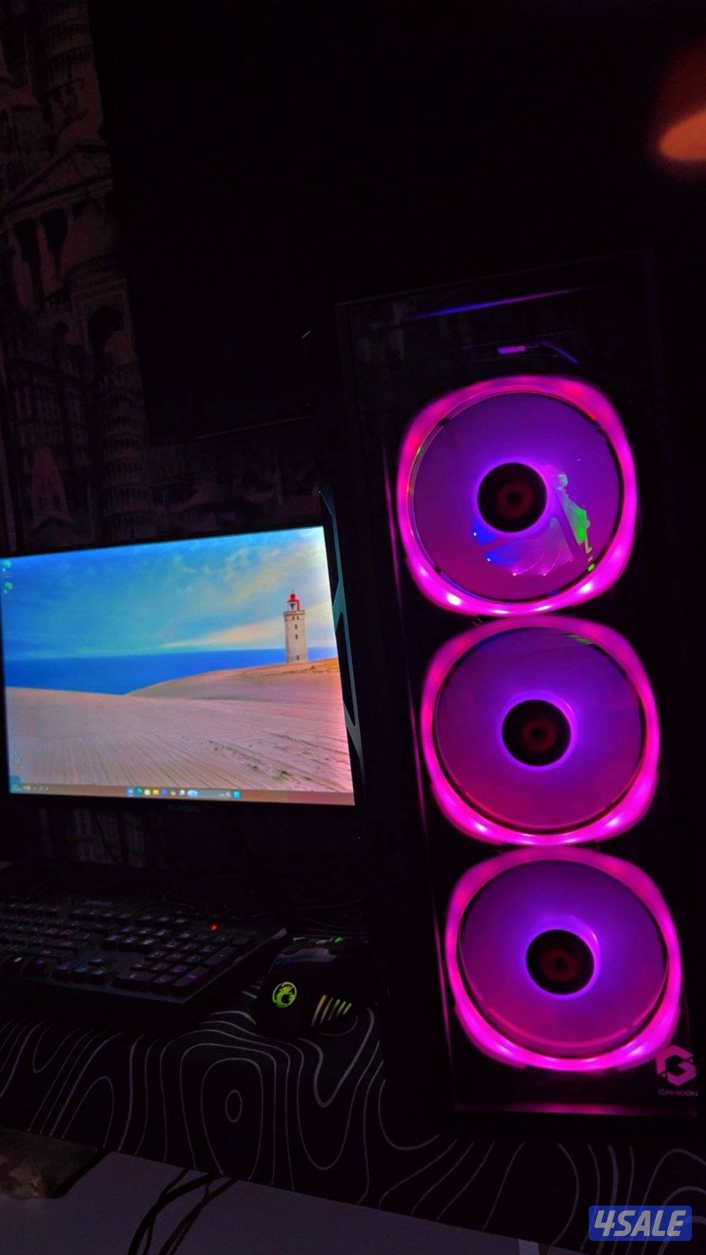 سيت أب قيمنق كامل RTX 3070 – i5 جيل 12 | استخدام أقل من شهر مكفول2