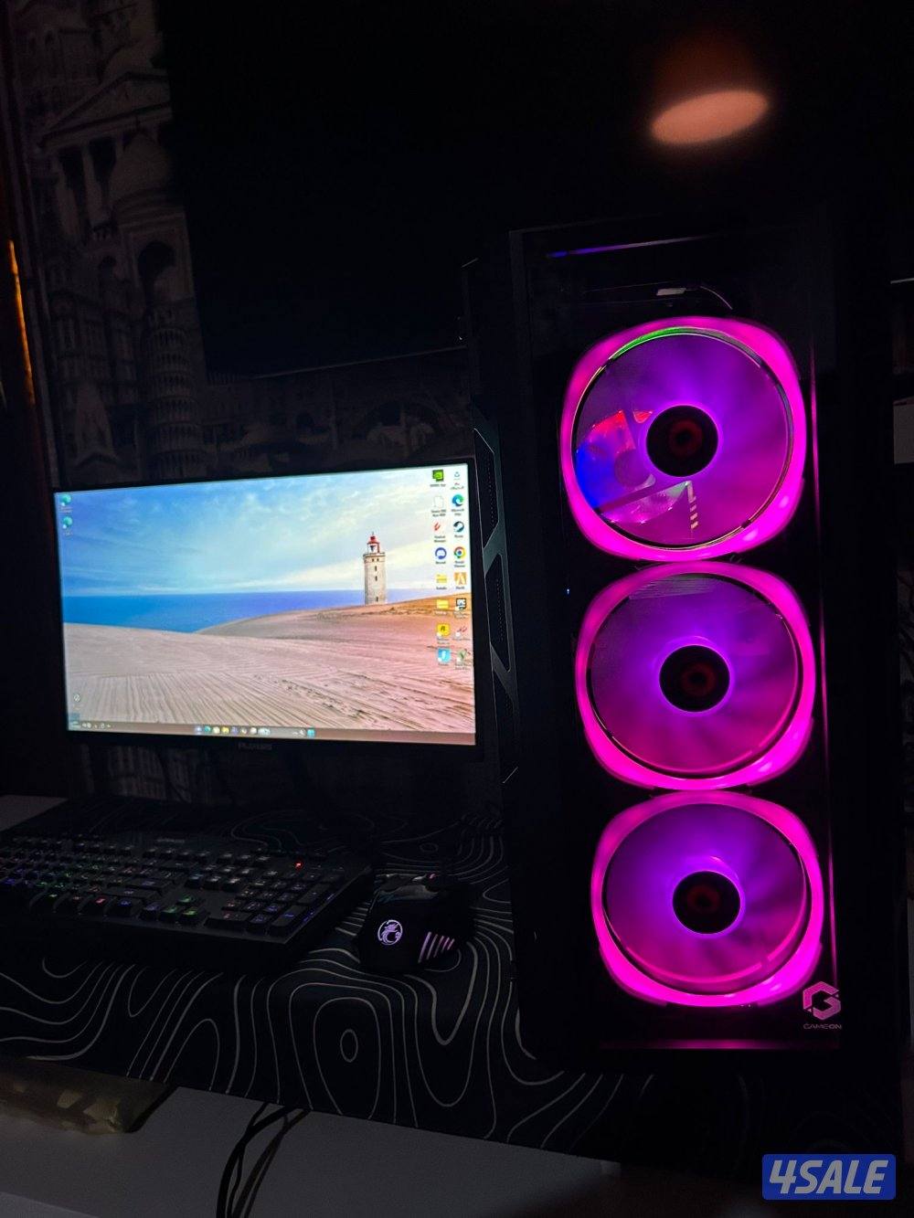 سيت أب قيمنق كامل RTX 3070 – i5 جيل 12 | استخدام أقل من شهر مكفول4