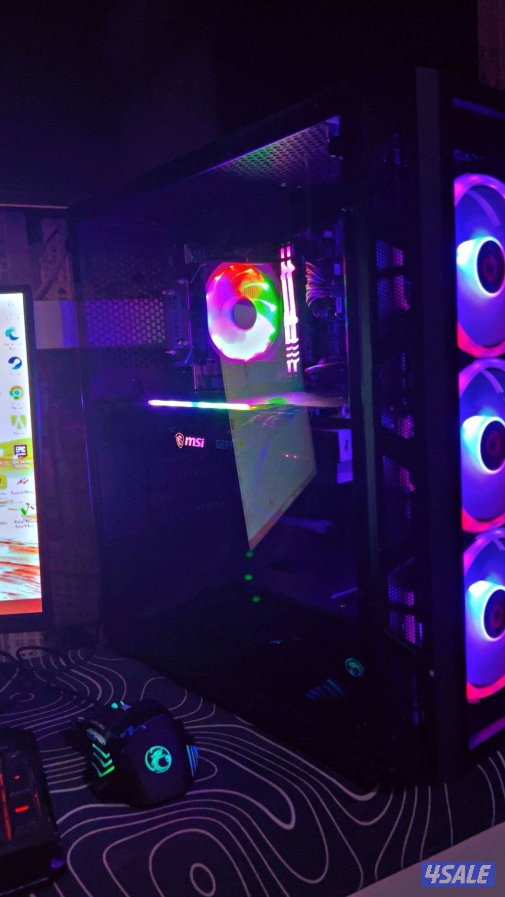 سيت أب قيمنق كامل RTX 3070 – i5 جيل 12 | استخدام أقل من شهر مكفول8