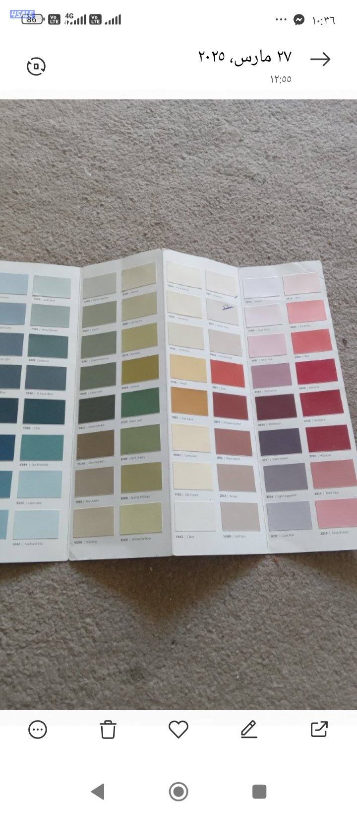 أبويوسف جميع انواع الاصباغ ورق جدران باركيه عازل اسطح اتصل نصل في وقت0