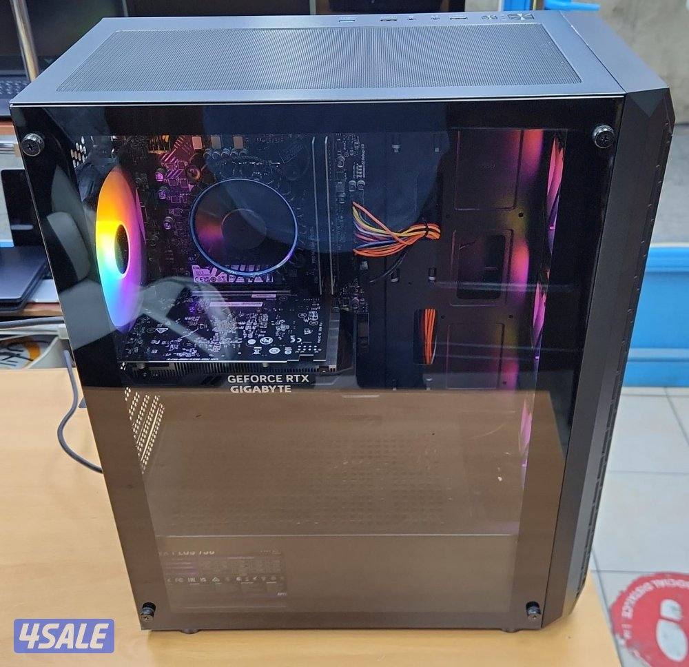 للبيع بي سي جيمنق Core i5 12gen/1TBSSD/16Ram/3050 6 GB RTX كالجديد0