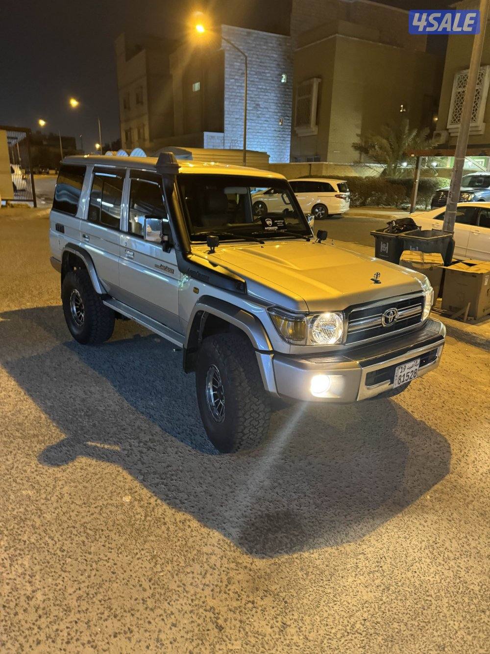 لاندكروزر نص قير عادي صبغ وكاله شرط الفحص ممشى قليل3