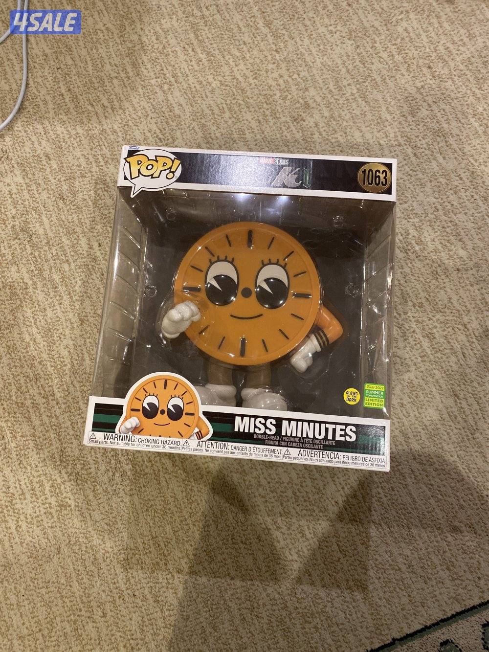 Miss Minutes pop funko 10 inch0