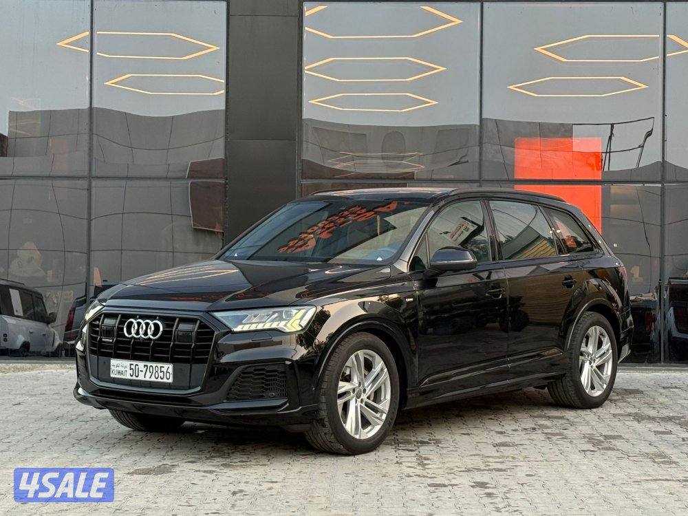 AUDI Q7 55TFSI  Quattro Sline _2021 صبغ الوكالة1